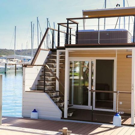 Marina Luxury Houseboat Lavender Villa Portoroz Exterior foto