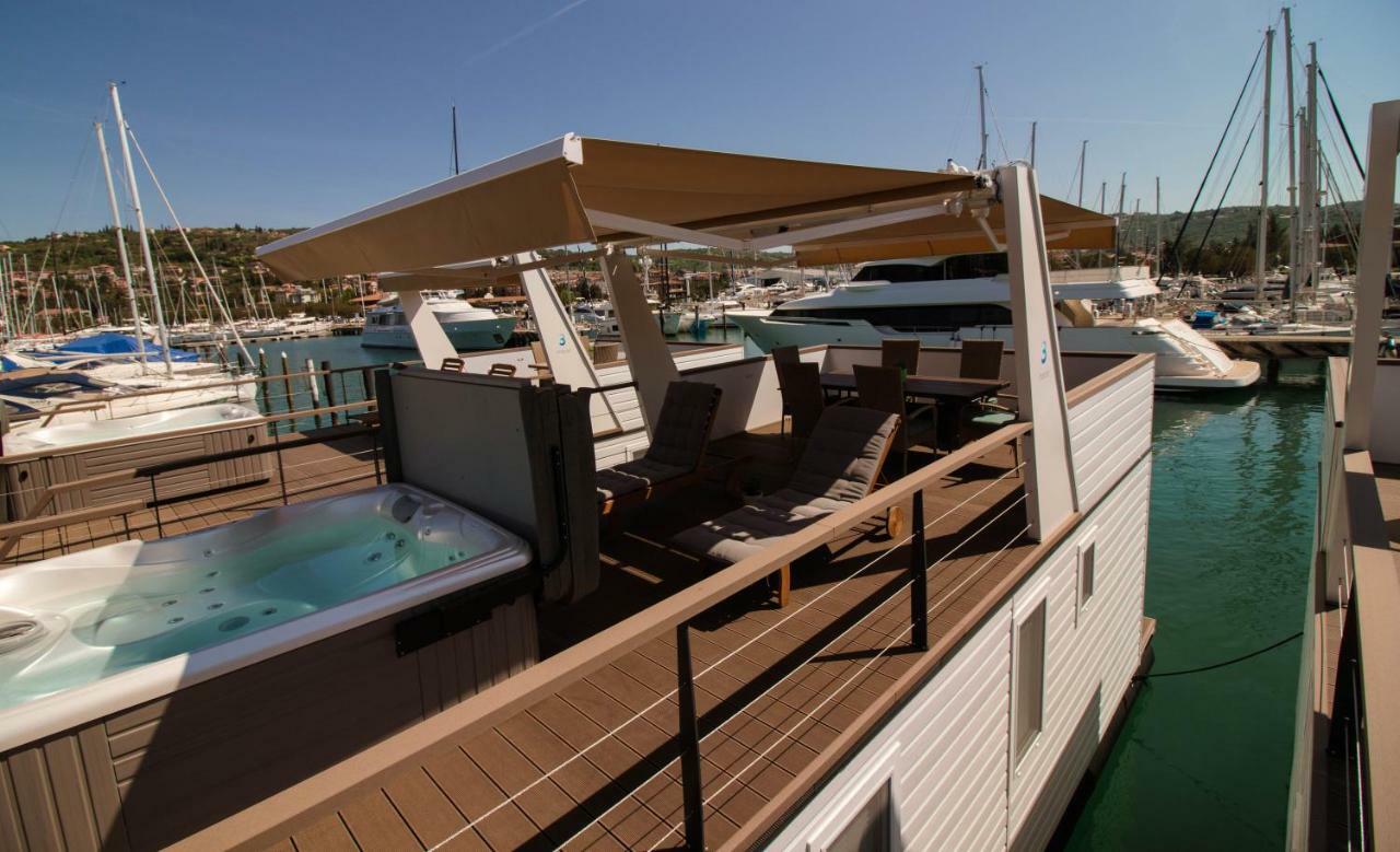 Marina Luxury Houseboat Lavender Villa Portoroz Exterior foto