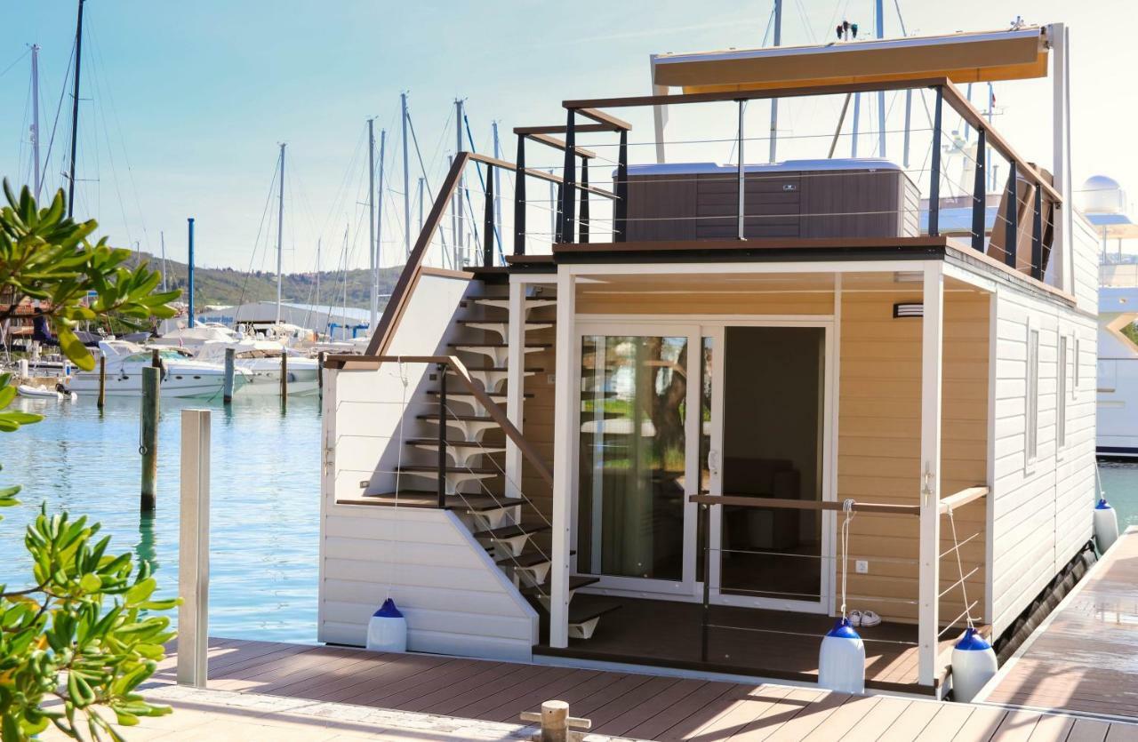 Marina Luxury Houseboat Lavender Villa Portoroz Exterior foto